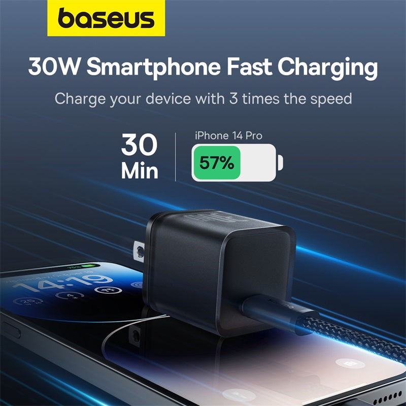 Baseus GaN5S USB-C Fast Charger 30W