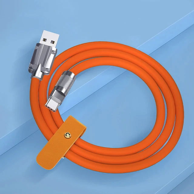 GV 120W 6A Super Fast Charging USB C Charging Cable - Gadget Vista