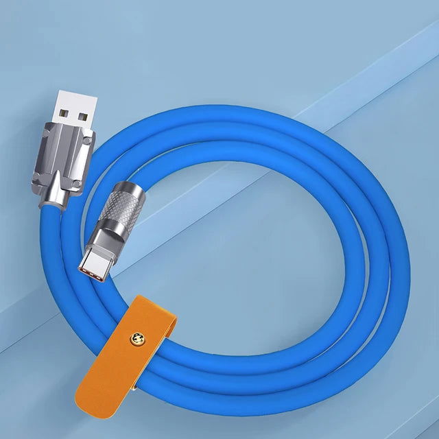 GV 120W 6A Super Fast Charging USB C Charging Cable - Gadget Vista
