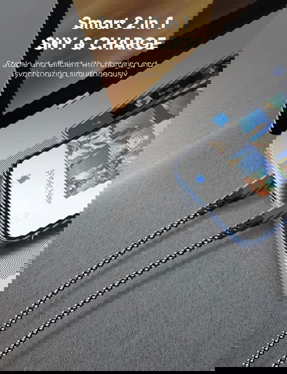 LDNIO Fast Charing DATA CABLE, Type C to IPHONE - Gadget Vista
