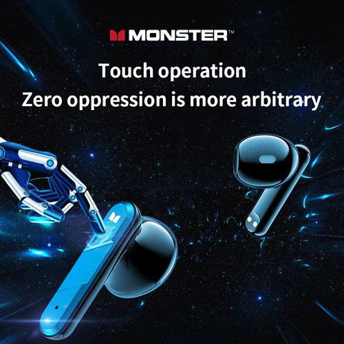 Lenovo Monster XKT09 Bluetooth 5.2 Earphones - Gadget Vista