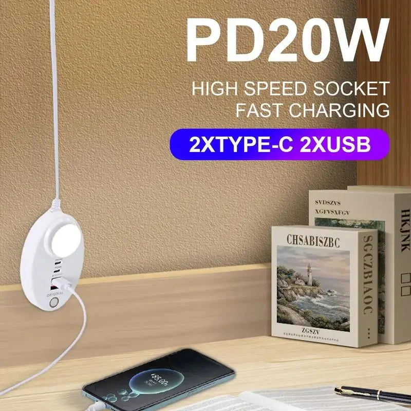 Moden Kate Super Fast 4 Port USB Charging extension - Gadget Vista
