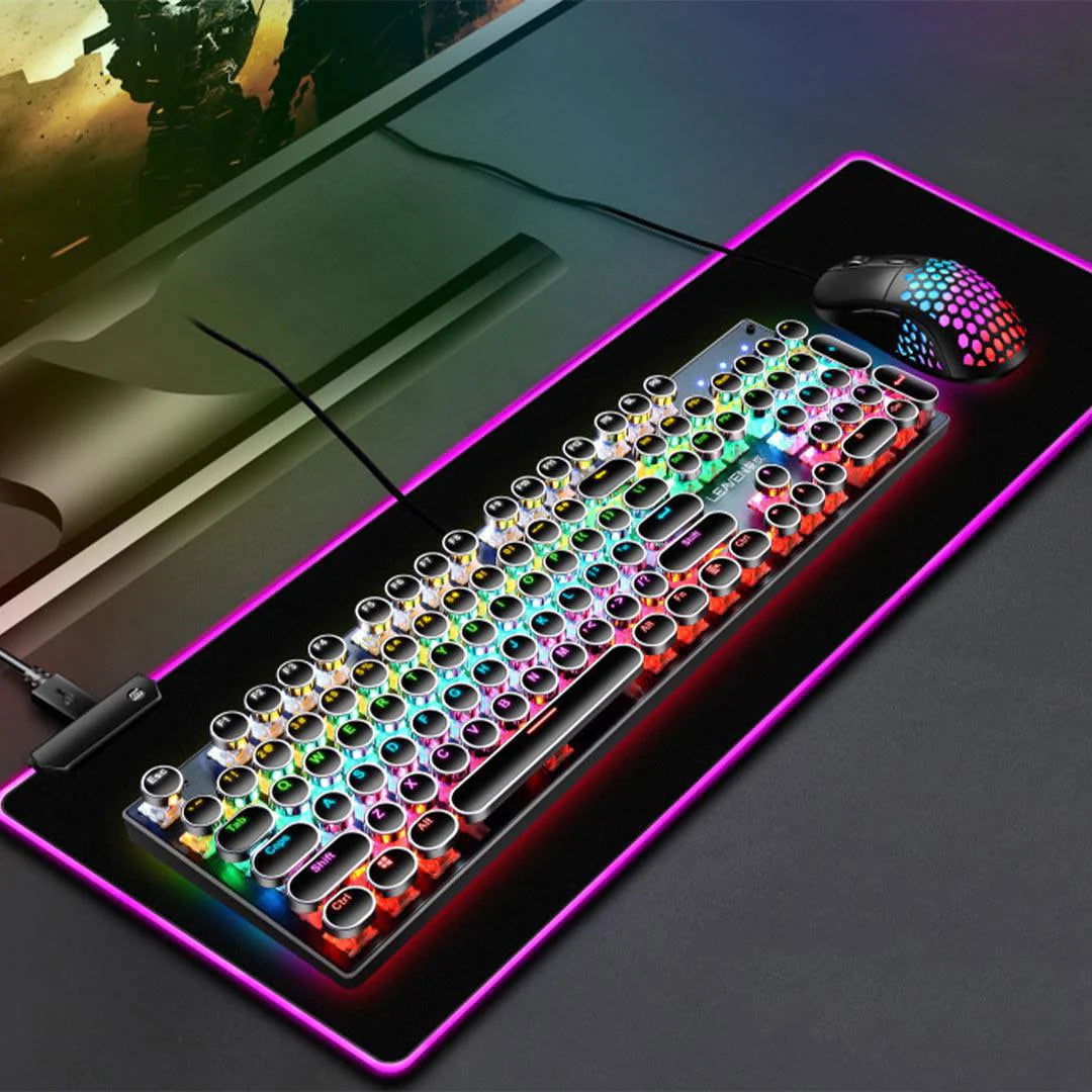 RGB Gaming Mouse Mat Pad - Gadget Vista