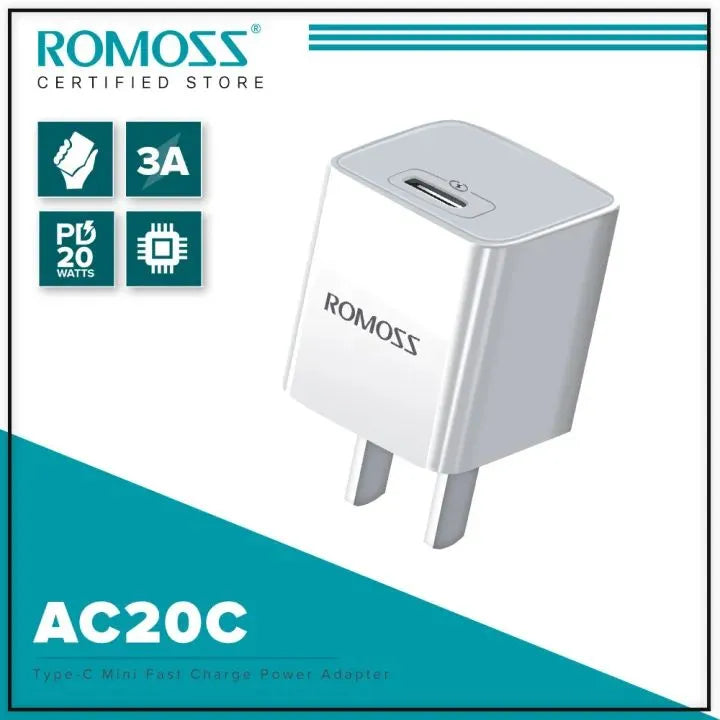 Original Romoss AC20C Type C